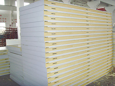  雙面彩鋼聚氨酯